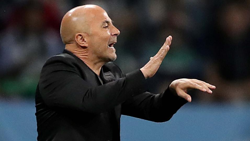 Argentina manager Jorge Sampaoli